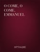 O Come, O Come, Emmanuel SAATBB choral sheet music cover